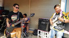 Live Fancy Music Band Songkran Festival Udonthani 2018