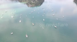 Waiheke Island boat and coast