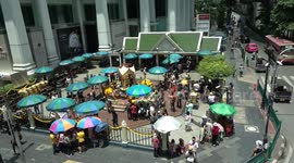 Erawan shrine in Bangkok is where to make a wish