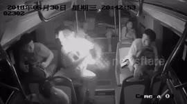 Bus passenger's portable charger explodes