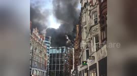 Newsflare Edit - Mandarin hotel on fire ???? pray no one is hurt https://t.co/3aLCCpHcXo