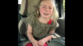 Charlie afraid of tiny bug and freaks out.