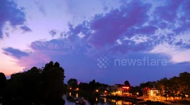 Lightning storm over Richmond upon Thames