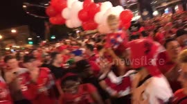 Fans take to the streets to celebrate Washington Capitals' Stanley Cup victory