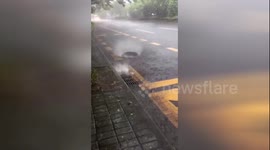Levitating manhole cover takes Chinese internet by storm