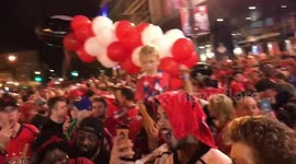 Fans take to the streets to celebrate Washington Capitals' Stanley Cup victory