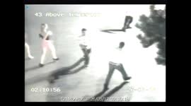 Shocking mass brawl caught on CCTV