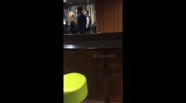 Fight in mcdonalds London