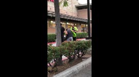 Shoplifter gets caught and resorts to racial slurs