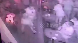 CCTV footage shows Aussie tourist getting stabbed after groping woman