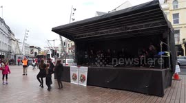 Irish music and dancing in Cork city, Ireland.