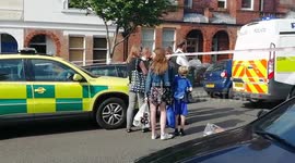 Police cordon off street after south London 'schoolboy stabbing'