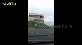 demolition of a famous building alma  centre