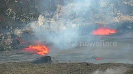 The Big Island of Hawaii: Erupting lava lake
