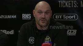 Tyson Fury brands Anthony Joshua and Deontay Wilder 'bums'