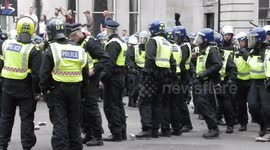 More and More police arrive at the scene before a full scale riot ensues by jim Connor