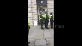 #FreeTommyRobinson Demonstration kicks off