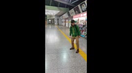 JUMPING OVER LUGGAGE FAIL