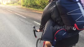 Cycling to the World cup i