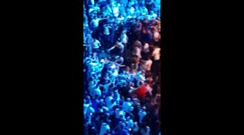 Fans brawl in stands during Tyson Fury’s comeback boxing match