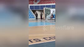 Newsflare Edit - Traffic cops investigate noise from Zumba class and end up joining in