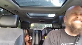 Watch dad surprise his daughter with Miranda Sings tickets