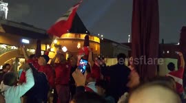 Iran fans in Moscow