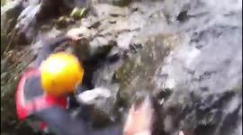 Cliff Fall Lucky Escape