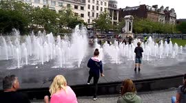 Manchester Piccadilly gardens