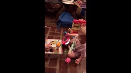 Baby’s first tea party