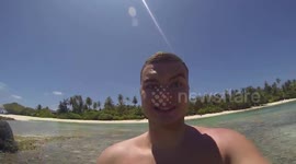 Stingray @ Kuredu Maldives GoPro