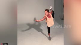 Amputee leaves boring job to open up her own yoga studio for others without limbs