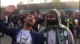Inebriated Russian trolls Saudi fan after 5-0 World Cup win
