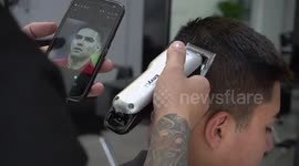 Bogota barber will snip the players into your hair