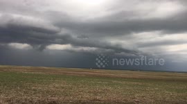 Shelf cloud timeleapse