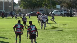 Punch UP - Broken Hill Rugby League Saints V's Wilcannia Boomerangs Fight 15/06/2013