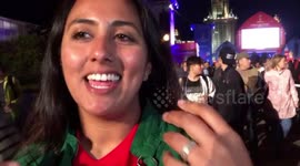 Incredible! Portugal and Spain fans react to Ronaldo's brilliant hat trick