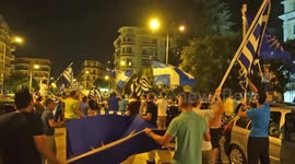 Hundreds of Greeks protest against Macedonia name-change deal