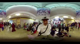 Busy Shopping Mall During Dragon Boat Festival/Hari Raya