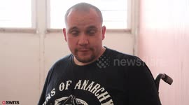 Dad left paralysed after cracking his head on a pavement minutes after being discharged from hospital