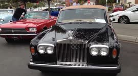 Rolls Royce car show With Rare ABS Plastic Car 2018 California