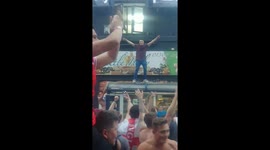 Fans fill the streets of Doncaster to celebrate England’s win over Tunisia