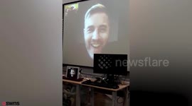 Down's Syndrome teenager gets birthday surprise when he meets his idol Gary Barlow