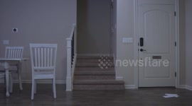 A tired magician comes home after a long day