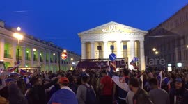 World Cup Street Celebrations, Saint Petersburg, Russia - Russia vs. Egypt (3/1), Russian Win, Nevsky prospect and Gostiny Dvor