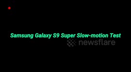 Samsung Galaxy S9 Super Slow Motion Test - Bees