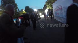 Princess Beatrice and Eugenie Departs The Serpentine Gallery Summer Party