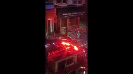 Fire in bayonne Broadway and 36th Street woman pulled from the fire!!! Possible death