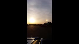 Sun halo. 18th may 2018 UK