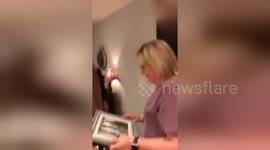 'She faked me out with the wine!' Ottawa grandma-to-be shocked at baby reveal